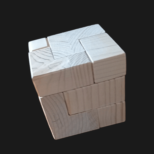 photo Casse-Tête en Bois : Cube 9L - bricabrain